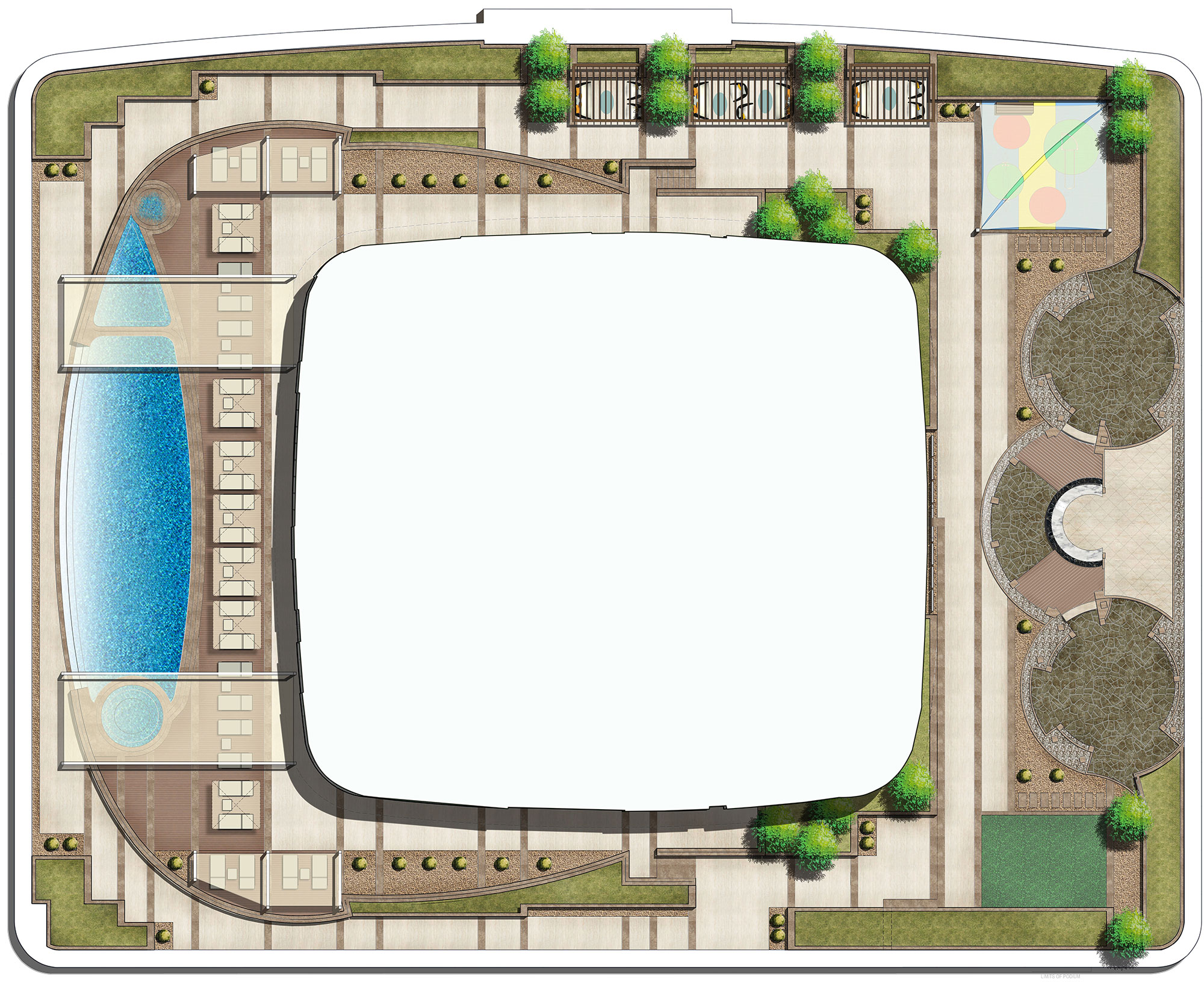 Damac Maison - Rendered Plan